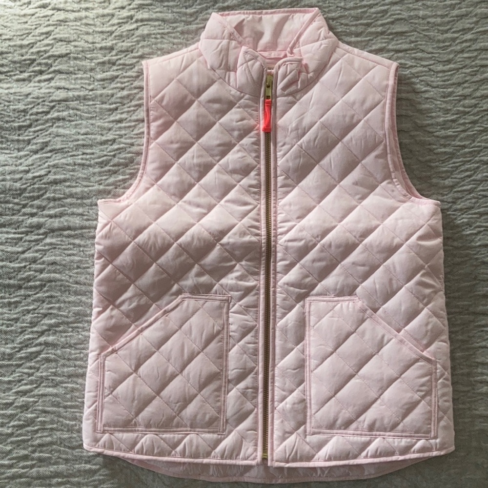 💗Quilted pink vest💗